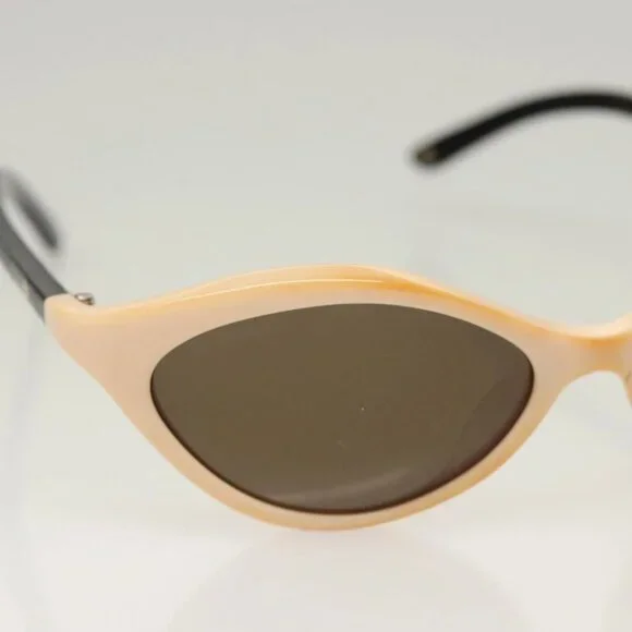 CHANEL Sunglasses plastic Beige CC Auth SW1020 - Picture 4 of 10